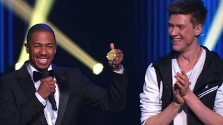 America's Got Talent MAGICIAN SMASHES NICK CANNON'S $250,000 WATCH | Collins Key