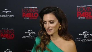 “LOVING PABLO” Interviews w/ Penelope Cruz, Javier Bardem, Fernando Leon de Aranoa, Julieth Restrepo