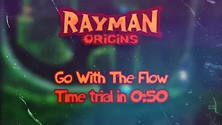 (WR) Rayman Origins • Go With The Flow Speedrun in 0:50