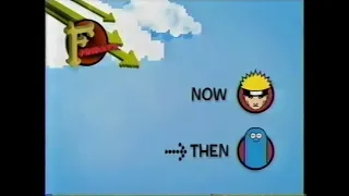 Cartoon Network's Fridays late night Now/Then bumper: Naruto to FHFIF (early-mid 2006)