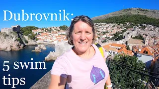 5 tips for swimming in Dubrovnik