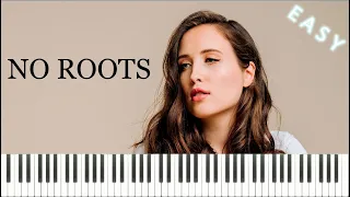 Alice Merton - No Roots (Piano Tutorial) (EASY)