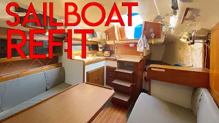 FINISHED 30ft Sailboat Refit - Sink or Swim 212