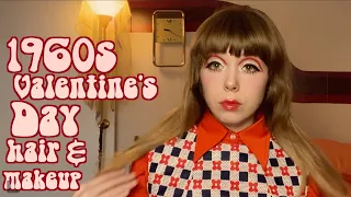 1960s Inspired Valentine's Makeup & Hair
