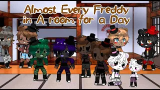 Almost Every Freddy In A Room For 1 Day | Gacha Club | GCMM