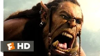 Warcraft - Durotan Challenges Gul'dan Scene (6/10) | Movieclips