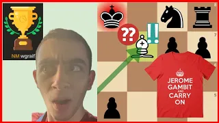 JEROME GAMBIT. Every Time. Can I Win The Lichess Arena?