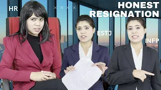 16 Personalities Honest Resignation