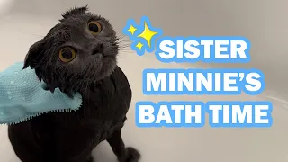 Sister Minnie's Bath Time