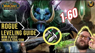 WoW Classic Rogue Leveling Guide (Vanilla/Era/SoM)