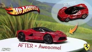 Detailing Hot Wheels Fabulous Ferrari LaFerrari | DIY fun