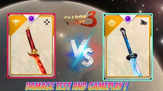 BLIZZARD Vs BLAZING LOGIC Gameplay And Comparison - Which is Better ? 🤔🤔 Shadow Fight 3 !!