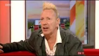 John Lydon on BBC Breakfast