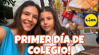 PRIMER DIA DE COLEGIO + COMPRA EN LIDL DE 76€