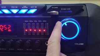 Акумуляторная колонка SS-1011 (USB-BT-FM-2MIC) /texsklad.com.ua/ тел.0967070698