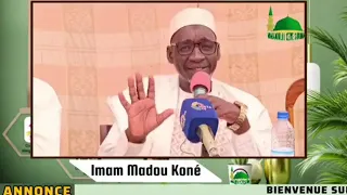 Imam Madou Koné conférence de prêche du 15 février 2024 conseils aux mariés