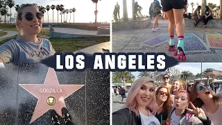 Youtuberzy w Hollywood, wrotki na plaży - VLOG z Los Angeles / LA vlog Agnieszka Grzelak Vlog