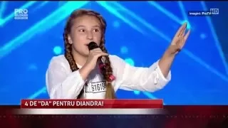 4 de „Da” pentru Diandra!