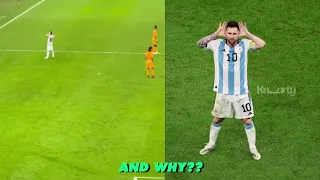 Why Messi Fight with Van Gaal? Explained? Messi Heat up moment vs Netherlands