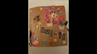 SOLD Junk Journal Made from Cereal Box HUGE!