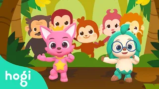 Monkey Bananas | Pinkfong & Hogi Dance Dance | Nursery Rhymes | Hogi Kids Songs