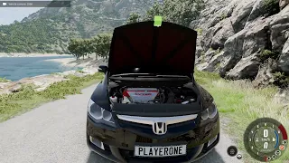 Honda civic Type  R | Italy | Beamng Drive |Pc gameplay