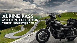 Alpine Passes Tour 2022 | Triumph Bonneville T120 – Part 1