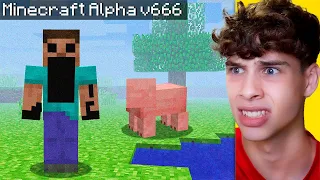 Investigué Versiones Antiguas de Minecraft que fueron Olvidadas