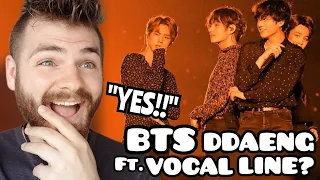 First Time Hearing BTS "DDAENG (ft. Vocal Line)" & "I'll Be Missing You" Cover | REACTION!