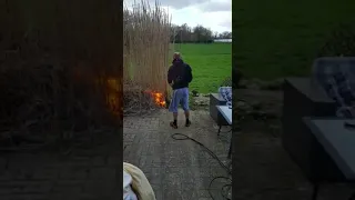 Feuer geht schief