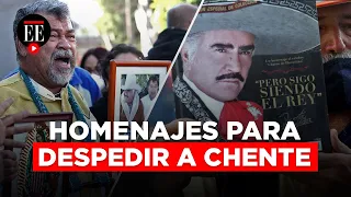 Despiden a Vicente Fernández con homenajes en todo México | El Espectador