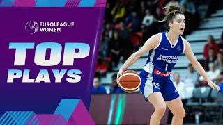 Top 5 Plays | Gameday 3 | EuroLeague Women 2022-23