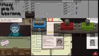 What are these Snowier Pastures??  Papers, Please Gameplay