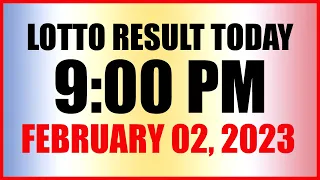 Lotto Result Today 9pm Draw February 2, 2023 Swertres Ez2 Pcso