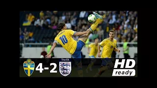 Sweden vs England 4-2 - All Goals & Extended Highlights - Friendly 14/11/2012 HD