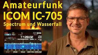 Icom IC-705 - Spectrum Scope und Wasserfall Diagramm verbessern