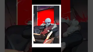 Fell Sans || Edit || AU || This art is not mine || Enjoy the video