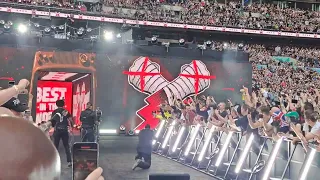 CM Punk Last Ever AEW Entrance at All In Wembley 2023 - Before WWE Survivor Series Return??