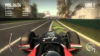 F1 2010 PC Gameplay Q1 Full HD with Virgin at Melbourne ITA