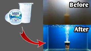 Aerator Biofoam Filter DIY | Aquarium filter DIY