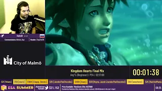 Kingdom Hearts Final Mix [Any% (Beginner)] by ViolinSR - #ESASummerOnline