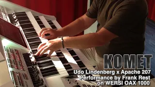 Frank Rest plays "Komet"  -  Udo Lindenberg & Apache 207 on WERSI OAX 1000 - Pergamon