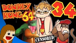 Donkey Kong 64: SURPRISE! IT'S BEAVERS! - Part 34 (Stream Play)