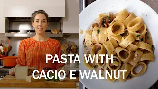 Pasta Cacio e Walnut | That Sounds So Good