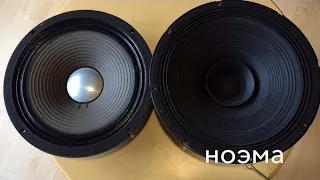 Сравнение широкополосных динамиков ! НОЭМА 150гдш против JBL d123