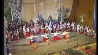 Метелиця Волинський народний хор Український танець пісня Ukrainian folk song dance carol music