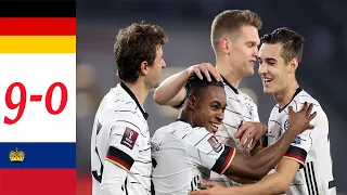 Germany vs Liechtenstein 9-0 Extended Highlights  & All Goals 2021 || Germany goals against liec