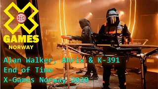 Alan Walker, K-391 & Ahrix - End of Time at X-Games Norway 2020 (with subtitles)