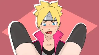 BORUTO VS SARADA (a parody of boruto/naruto)