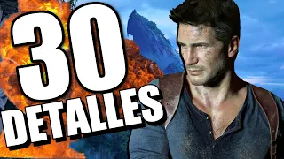 30 DETALLES ALUCINANTES de UNCHARTED 4